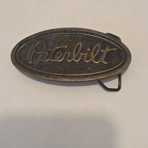 Vintage 1977 Peterbuilt Belt Buckle By Adezy Made In The USA